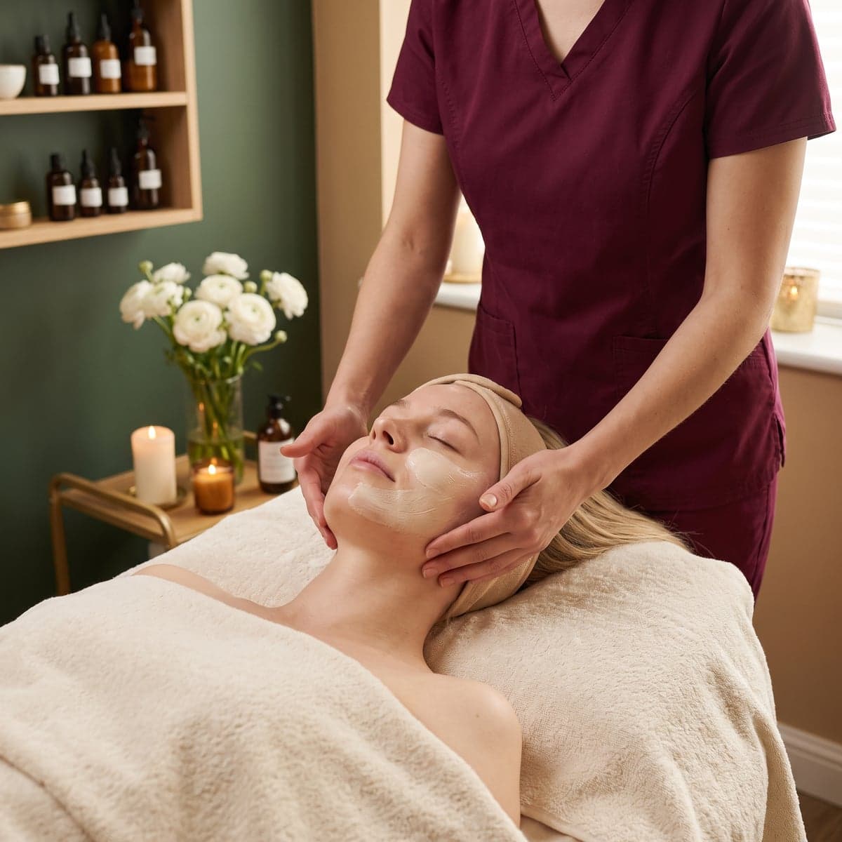 Twarz — Kosmetologia twarzy · Terapie manualne · Oprawa oka w Poziomkowym Spa